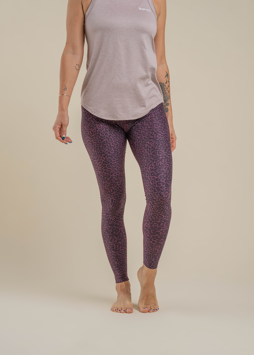 Beyond Yoga Leopard Print Black Gray Active Pants Size XL - 56% off