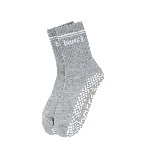 barre3 3/4 Crew Grip Socks