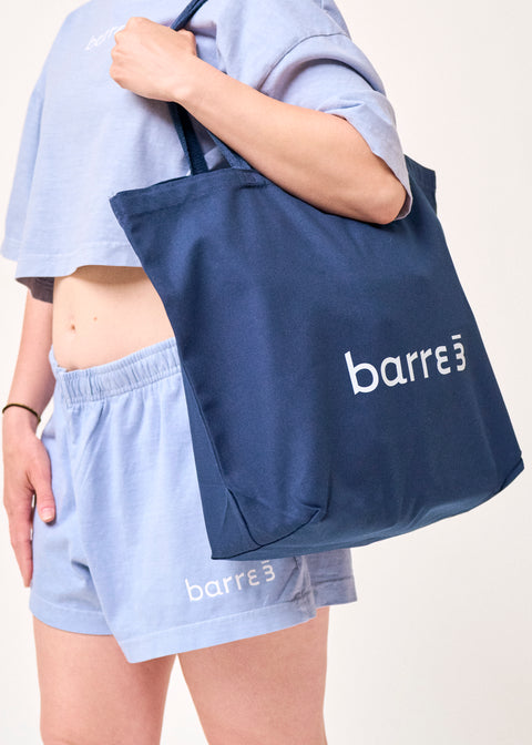 b3 Tote Bag - Navy - barre3