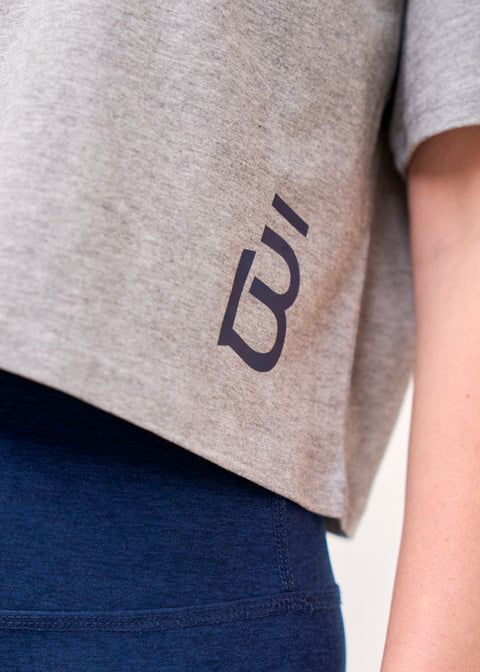 b3 Beyond the Mat Crop Tee - barre3