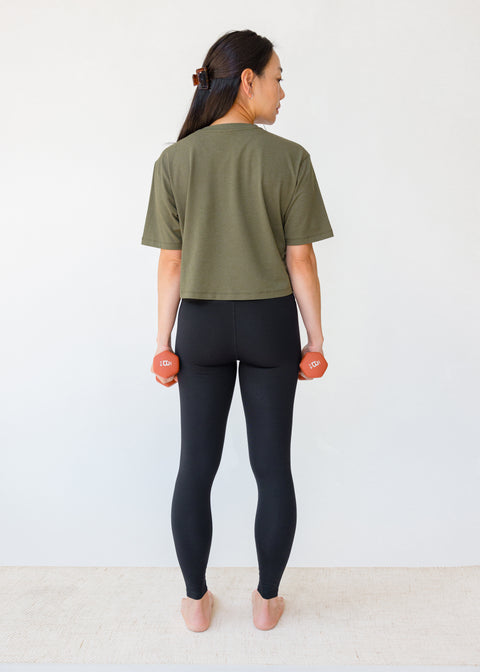 Sportflex High Waisted Midi Legging