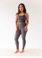 Softmark Caught in the Midi High Waisted Legging - Neutral Feline