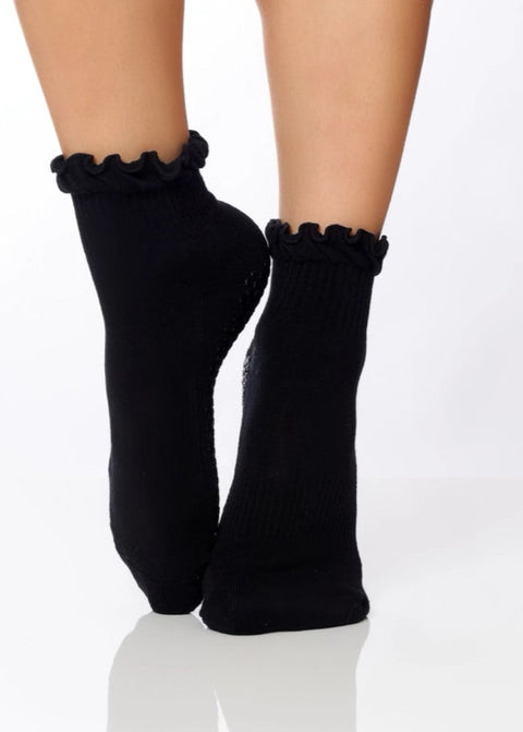 Lucky Honey - Ruffle Grip Socks