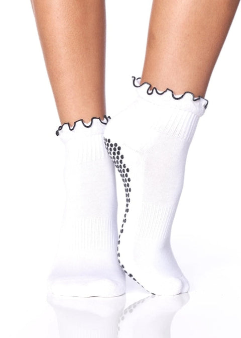 Lucky Honey - Ruffle Grip Socks