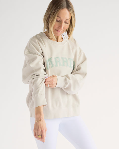 b3 Varsity Crewneck Sweatshirt - barre3