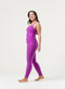 High Waisted Midi Legging - Violet Orchid