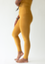 Spacedye High Waisted Midi Legging - Golden Yellow Heather