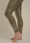 barre3 x Beyond Yoga Caught In The Midi HW Legging - Deep Moss Heather Stars
